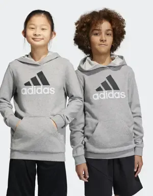 ADIDAS SUDADERA CON CAPUCHA ESSENTIALS TWOCOLORED BIG LOGO COTTON