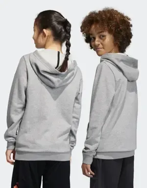 ADIDAS SUDADERA CON CAPUCHA ESSENTIALS TWOCOLORED BIG LOGO COTTON