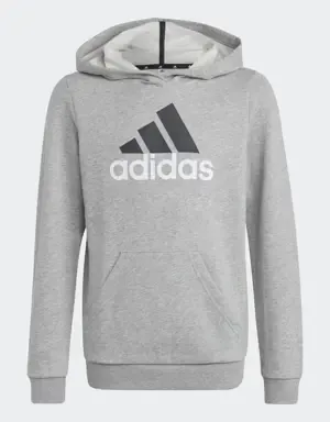ADIDAS SUDADERA CON CAPUCHA ESSENTIALS TWOCOLORED BIG LOGO COTTON