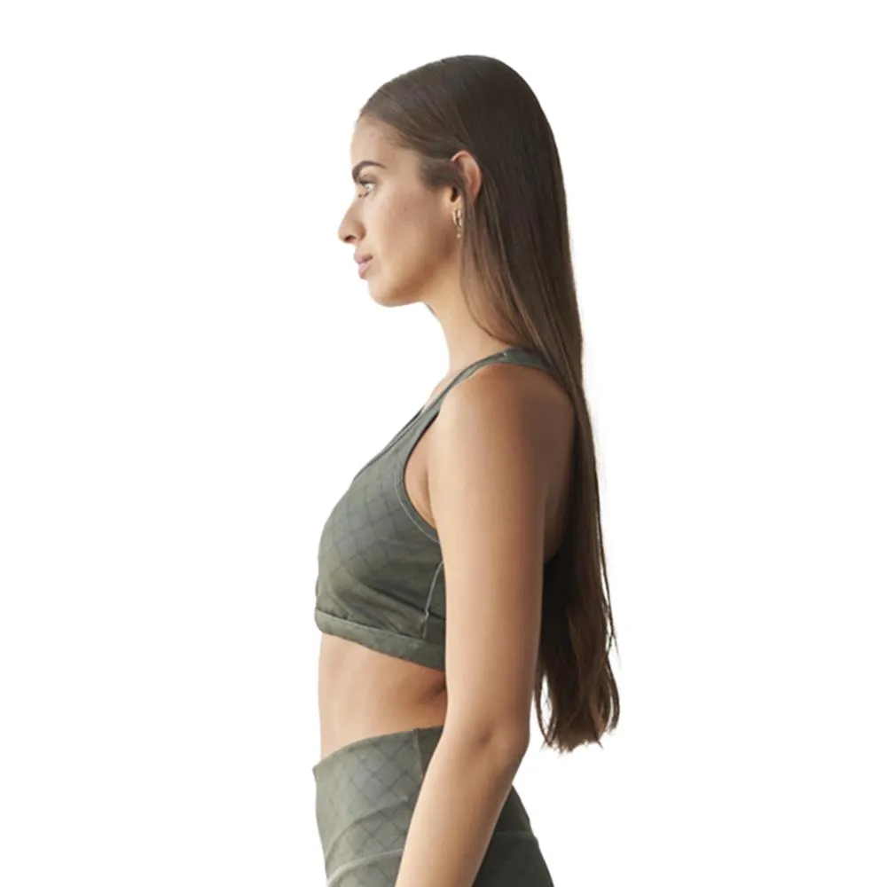 ALOUD TOP MUJER  TOP ICONLY ESTAMPADO VERDE