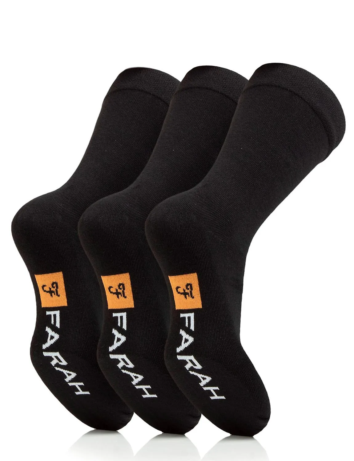 Amigos | Calidad | Farah Cotton Rich Calcetines Gentle Grip Multi Pack 6 / 9