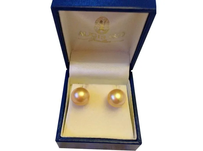 Autre Marque Aretes Dorado 