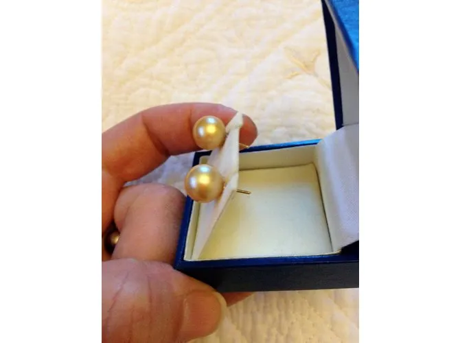 Autre Marque Aretes Dorado 