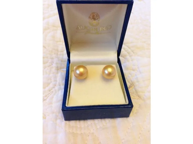 Autre Marque Aretes Dorado 