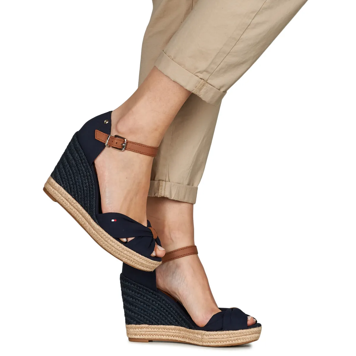 BASIC OPEN TOE HIGH WEDGE