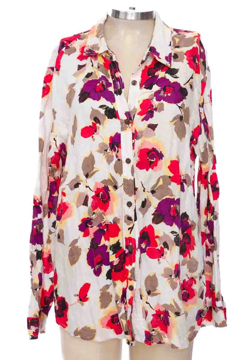 BLUSA COLOR BLANCO  JM COLLECTION