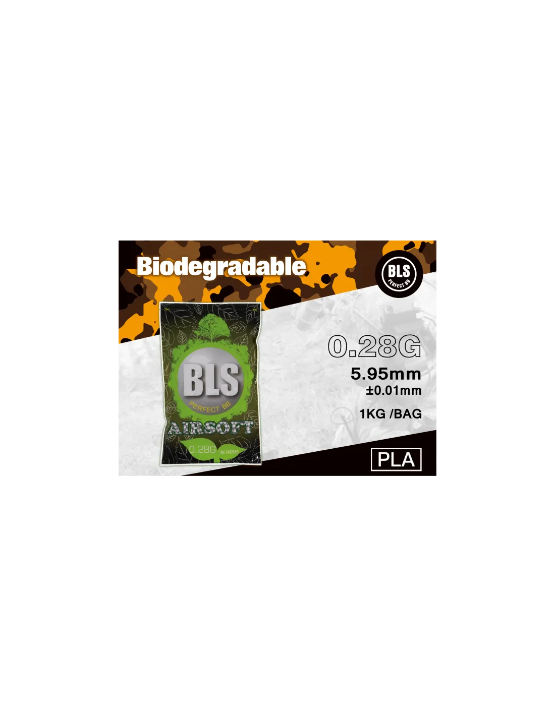 BOLAS 0.28G BIO 1KG  BLS