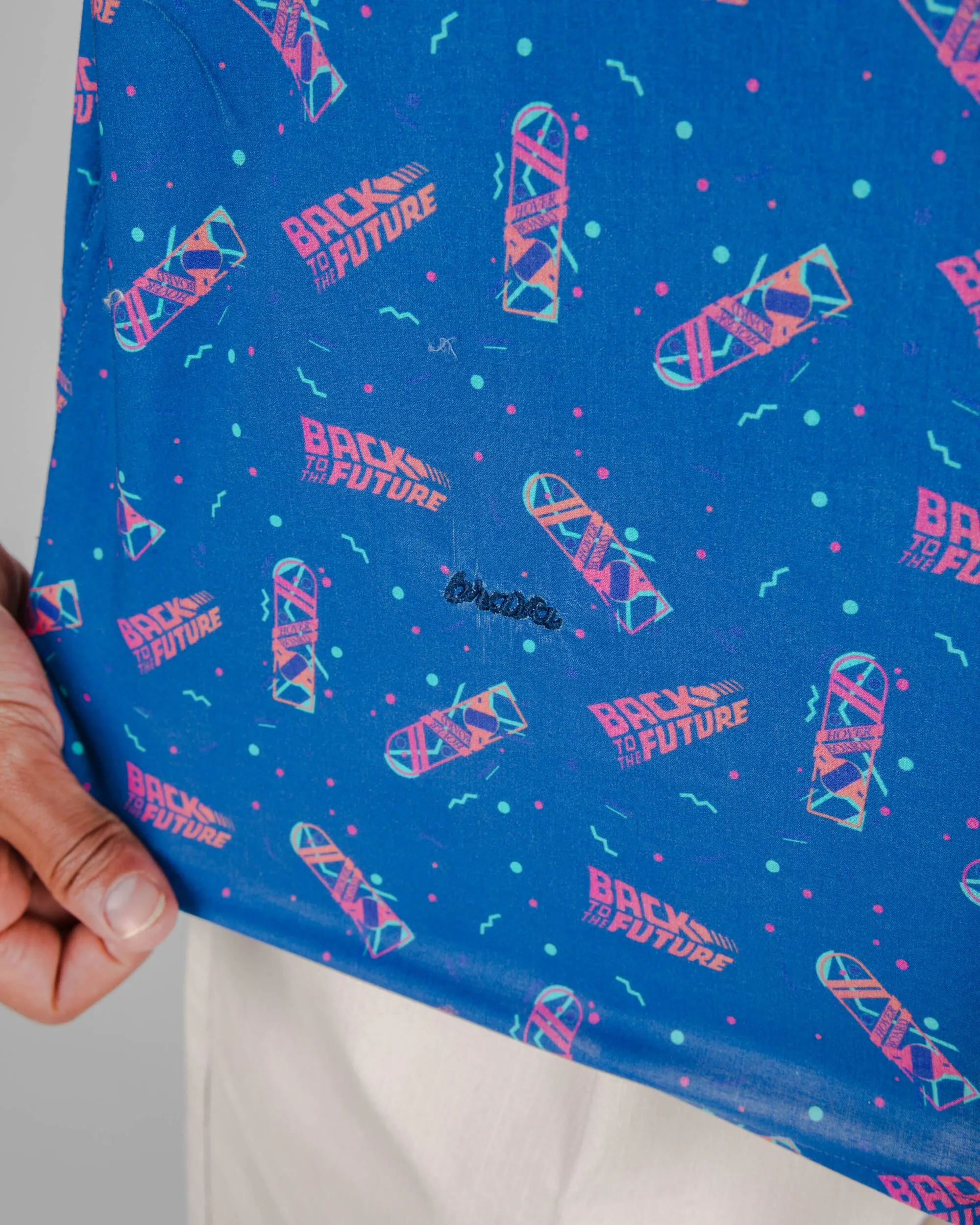 BTTF Hover Board Aloha Shirt