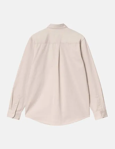 CAMISA CARHARTT MADISON  MOONBEAM / BLACK