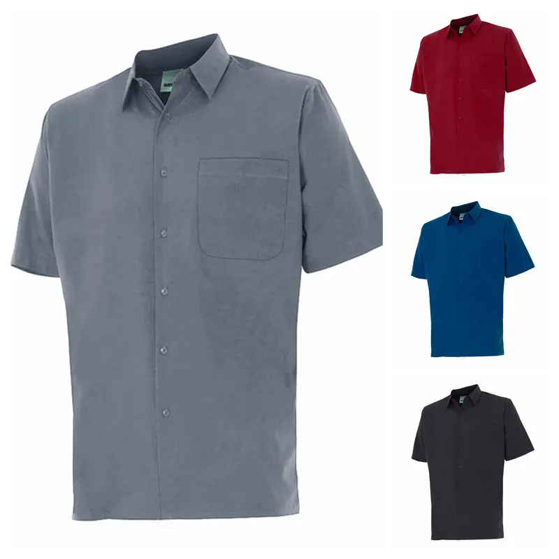 CAMISA DE TRABAJO MANGA CORTA EN MUCHOS COLORES  VELILLA