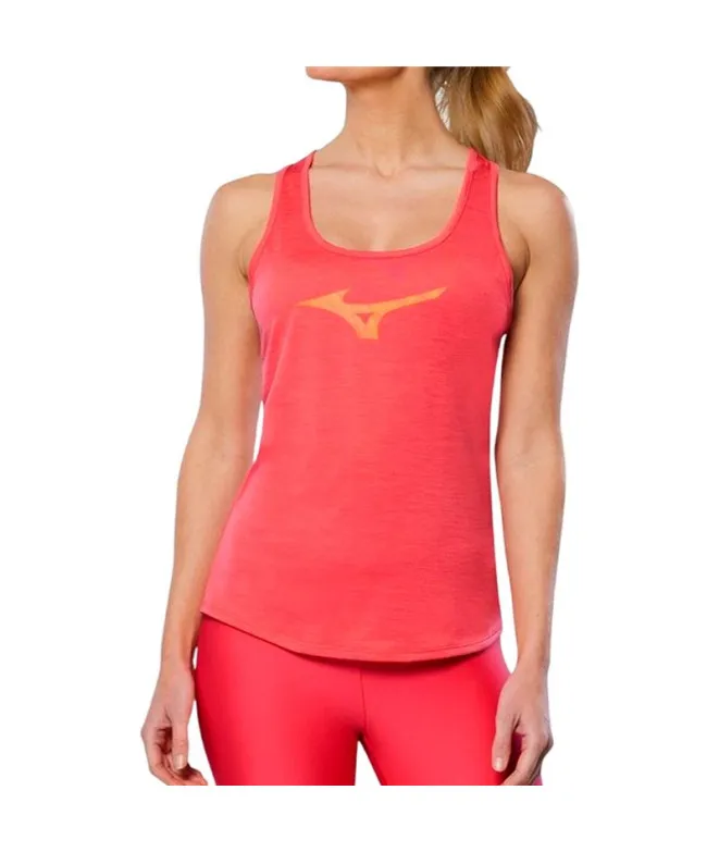 Camiseta de Running Mizuno Impulse Core Rb Mujer Rojo