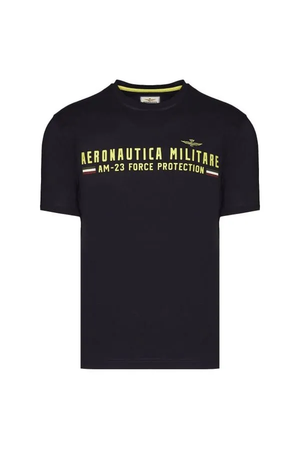 Camiseta Hombre Aeronautica Militare 221Ts1942J538 Dark Navy