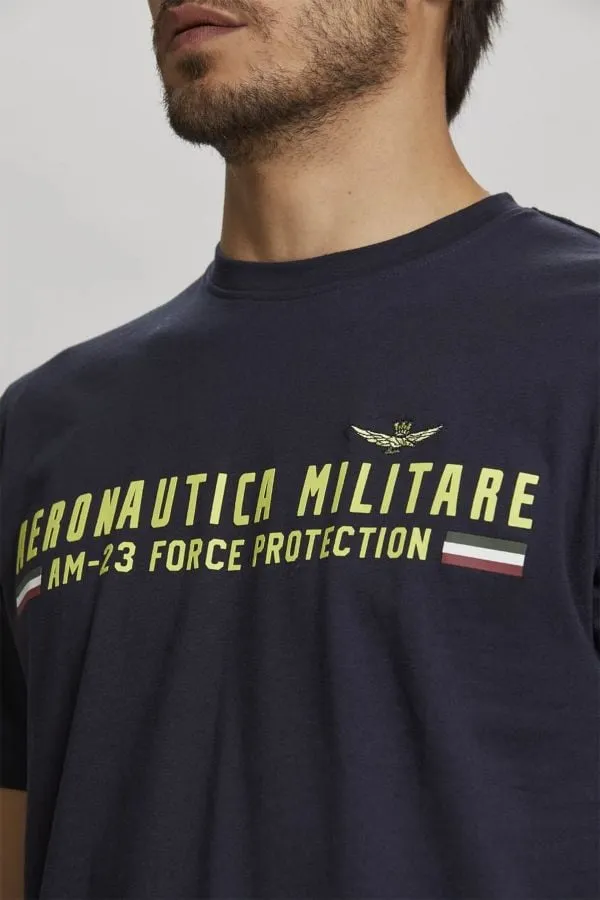 Camiseta Hombre Aeronautica Militare 221Ts1942J538 Dark Navy