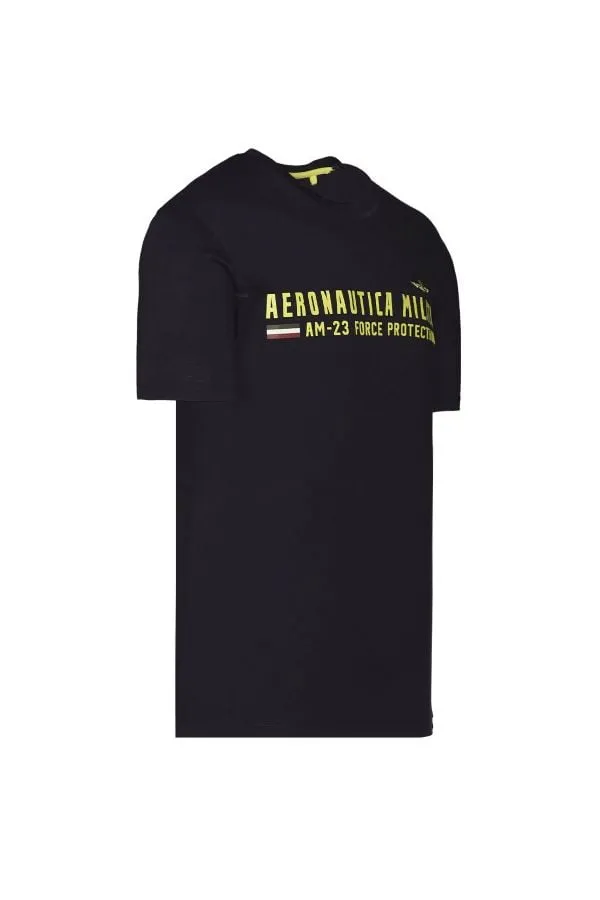 Camiseta Hombre Aeronautica Militare 221Ts1942J538 Dark Navy