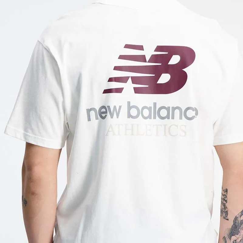 Camiseta Manga Corta Para Hombre Graphic Cotton Jersey Sst New Balance