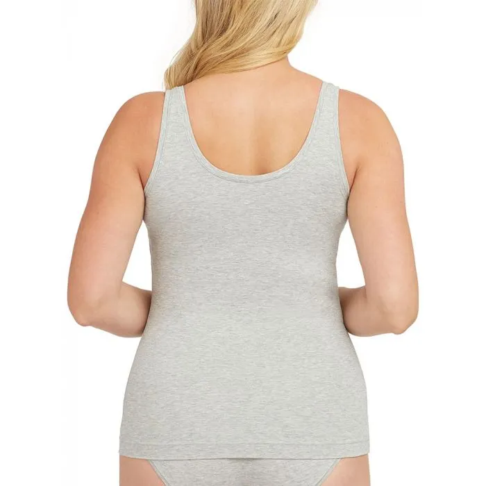 Camiseta reductora Spanx Cotton Comfort 10267R Heather grey