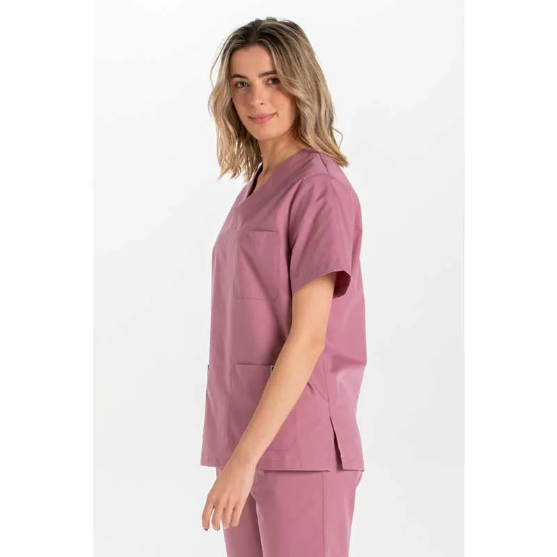 CAMISOLA PIJAMA SANITARIA ROSA NUDE UNISEX  DYNEKE