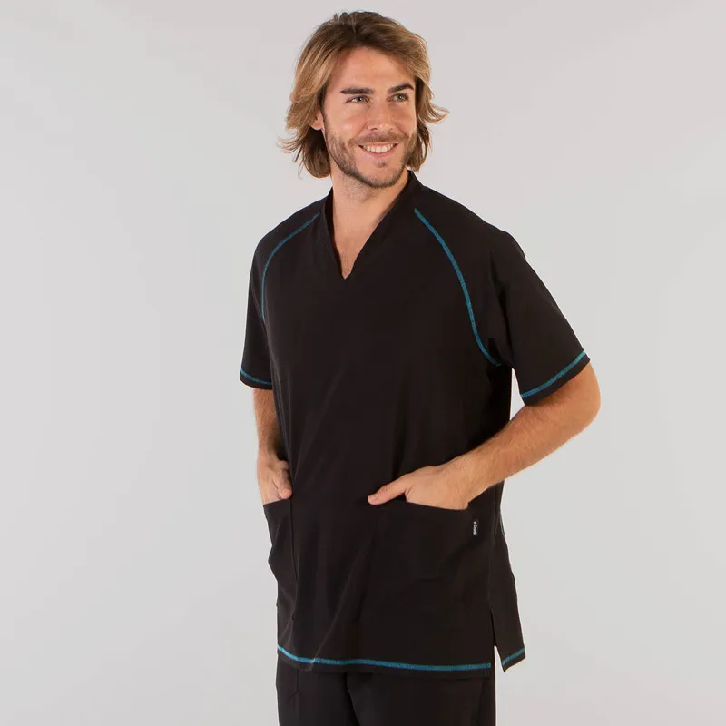 CAMISOLA UNISEX GARI NEGRA DE MICROFIBRA 360  GARY'S