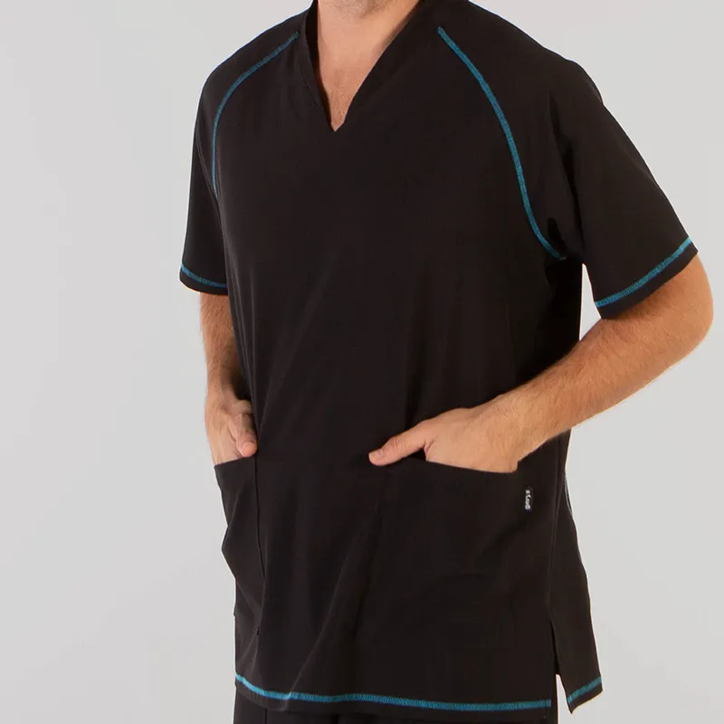 CAMISOLA UNISEX GARI NEGRA DE MICROFIBRA 360  GARY'S