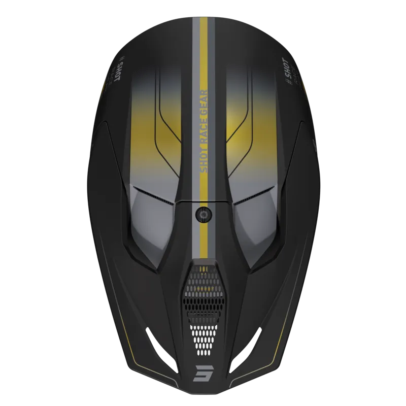 Casco de Cross Shot Furious Aim Dorado