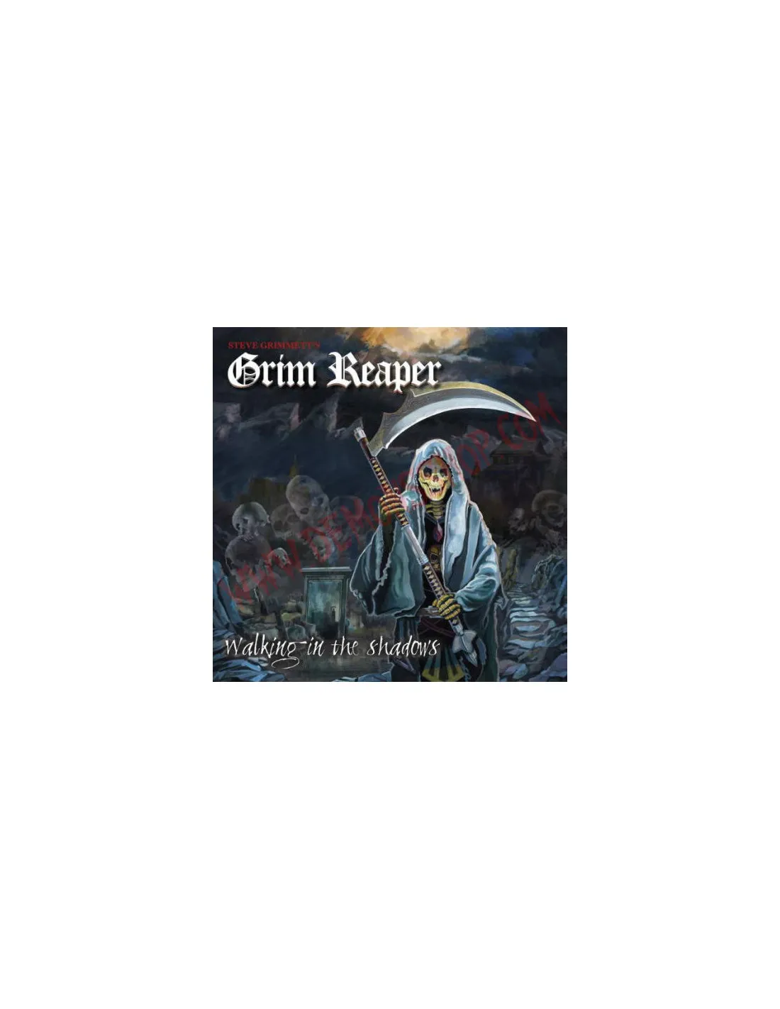 CD GRIM REAPER  WALKING IN THE SHADOWS