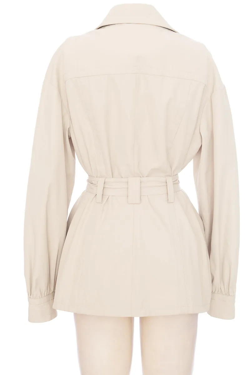 CHAQUETA / ABRIGO COLOR BEIGE  MNG