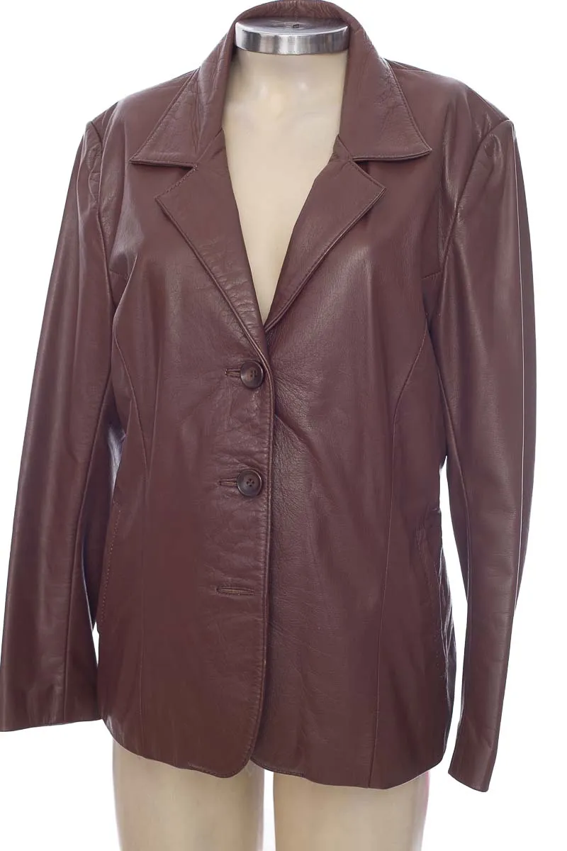 CHAQUETA / ABRIGO COLOR CAFé  ENTREPIELES