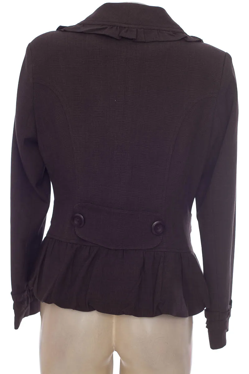 CHAQUETA / ABRIGO COLOR CAFé  YARIDY
