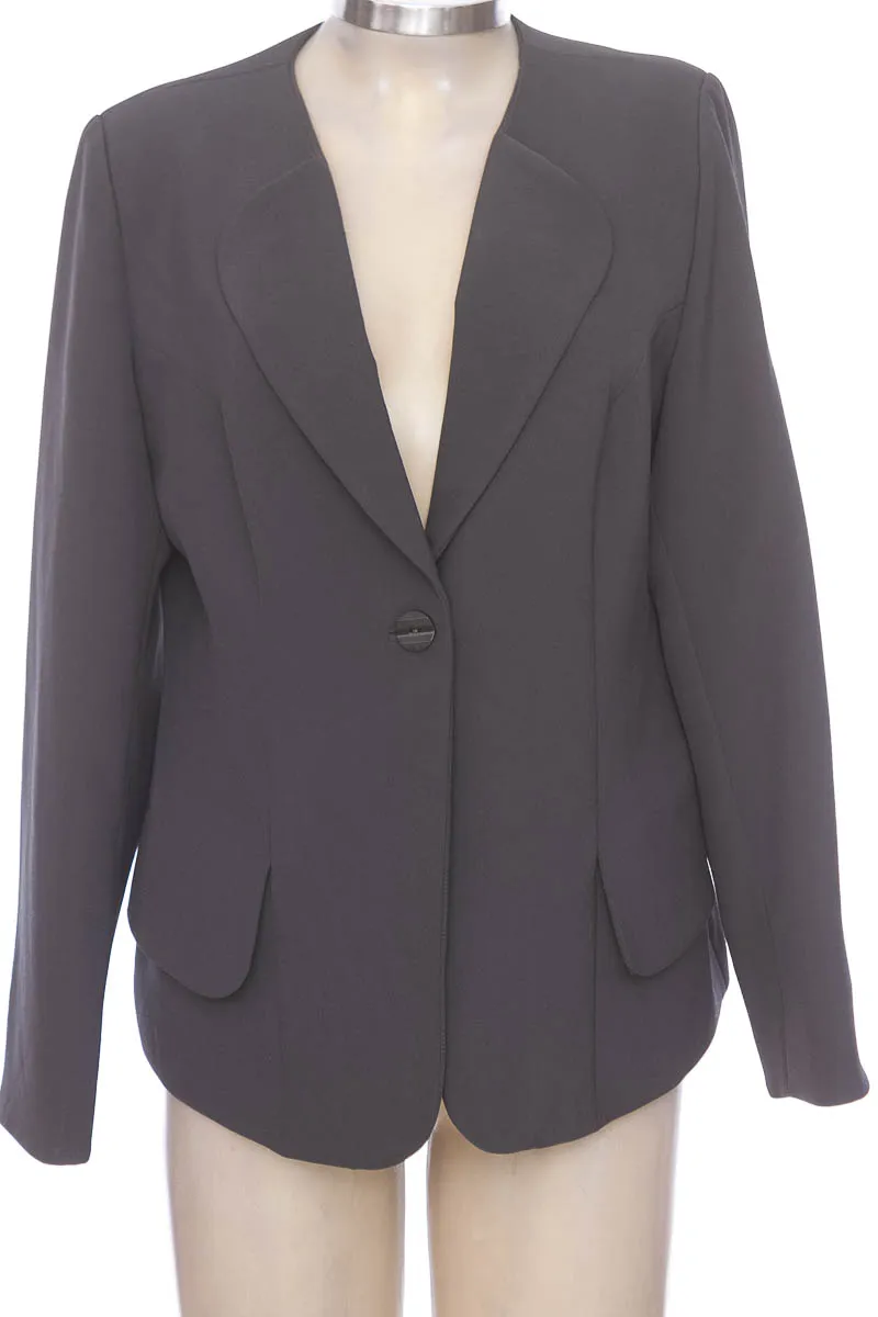 CHAQUETA / ABRIGO COLOR GRIS  BRONZE