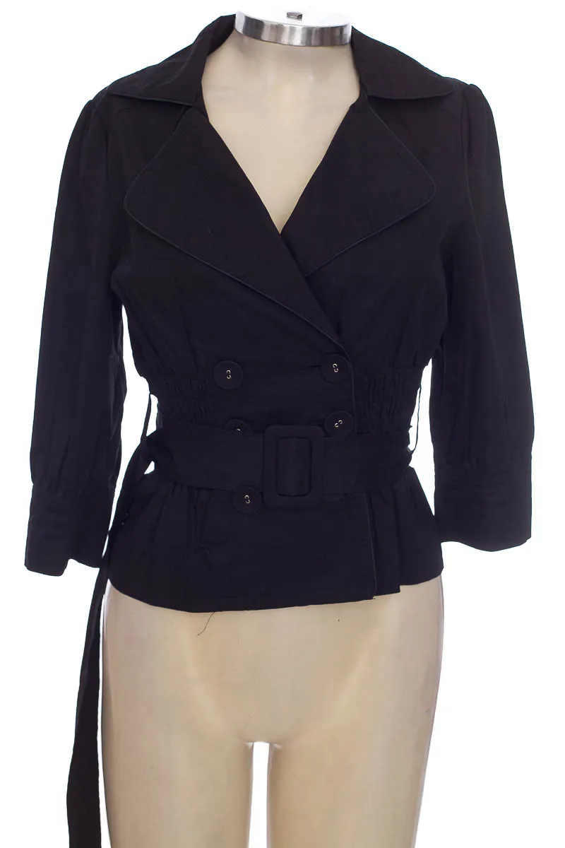 CHAQUETA / ABRIGO COLOR NEGRO  NICHE