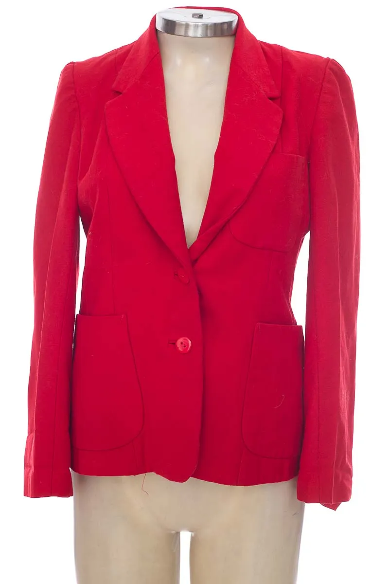 CHAQUETA / ABRIGO COLOR ROJO  EXCLUSIVE