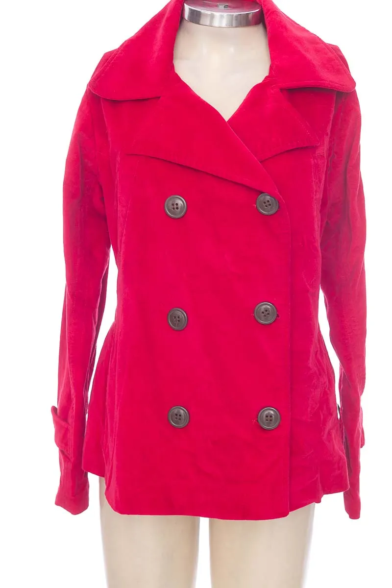CHAQUETA / ABRIGO COLOR ROJO  FDS