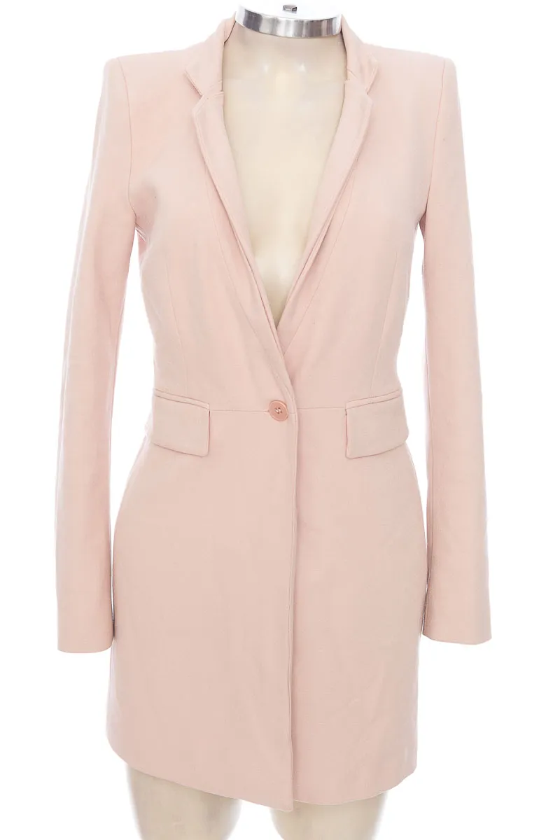 CHAQUETA / ABRIGO COLOR ROSADO  ZARA