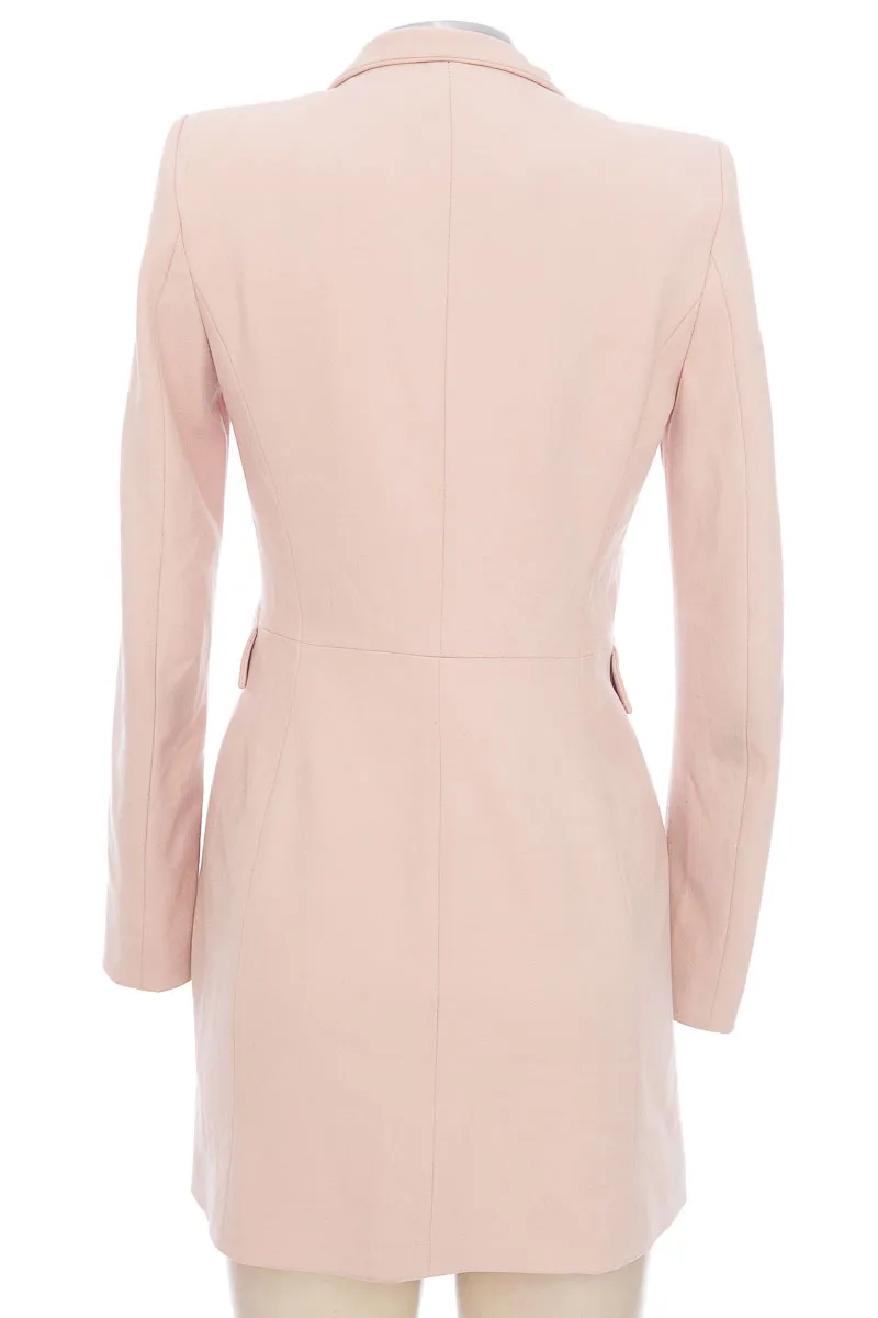 CHAQUETA / ABRIGO COLOR ROSADO  ZARA