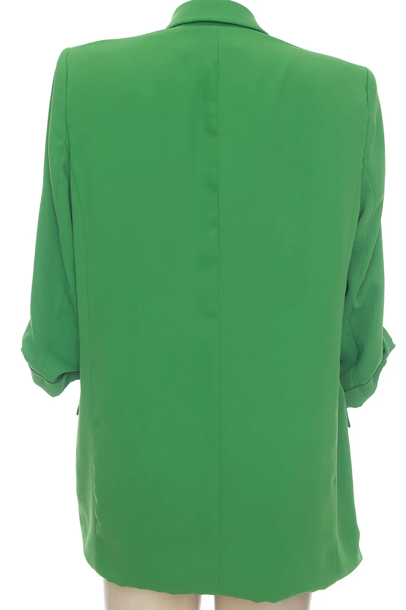 CHAQUETA / ABRIGO COLOR VERDE  ZARA