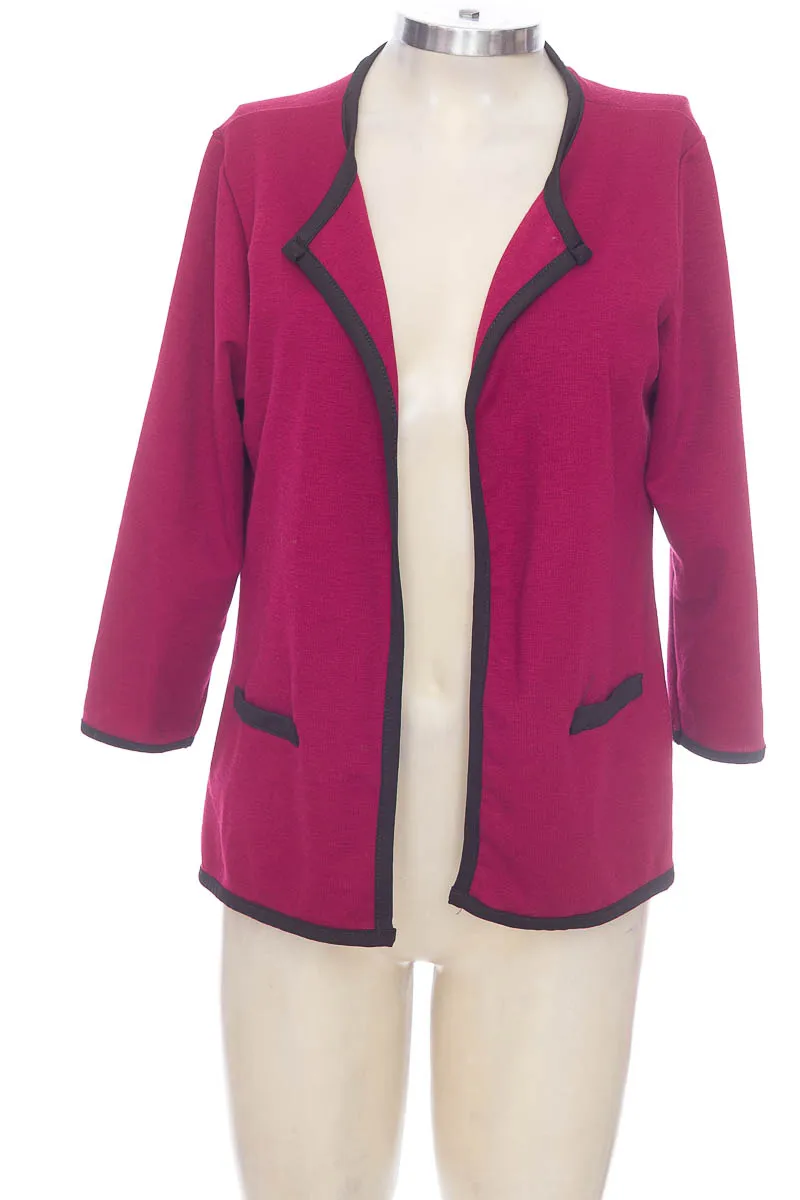 CHAQUETA / ABRIGO COLOR VINOTINTO  AZZORTI