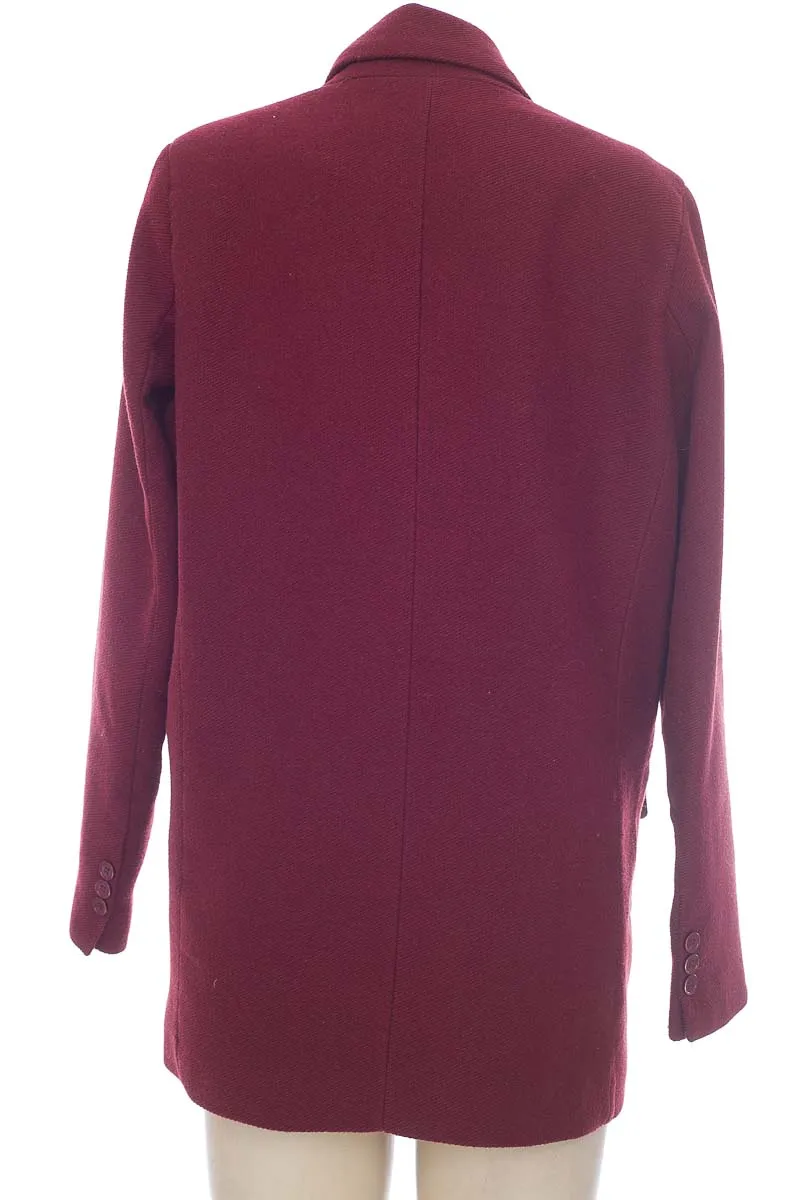 CHAQUETA / ABRIGO COLOR VINOTINTO  BASEMENT
