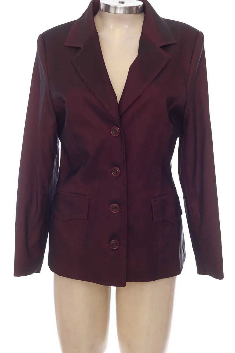 CHAQUETA / ABRIGO COLOR VINOTINTO  GALLERY