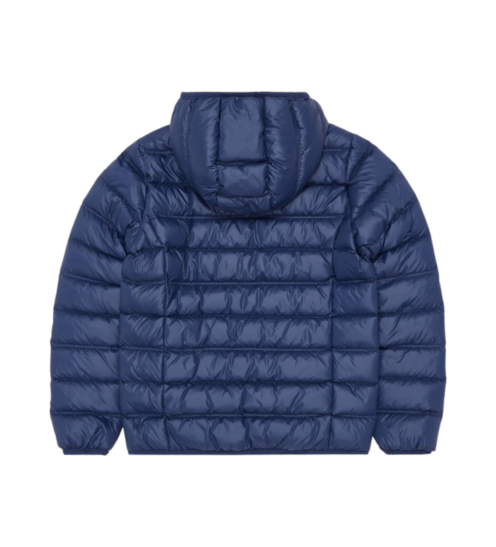 Chaqueta de plumas Core Identity plegable marino