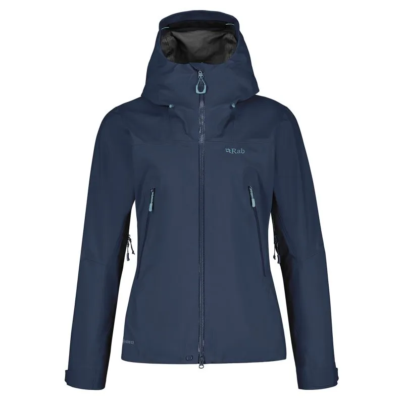 Chaqueta impermeable para mujer Rab Kangri Gtx (Deep Heather)
