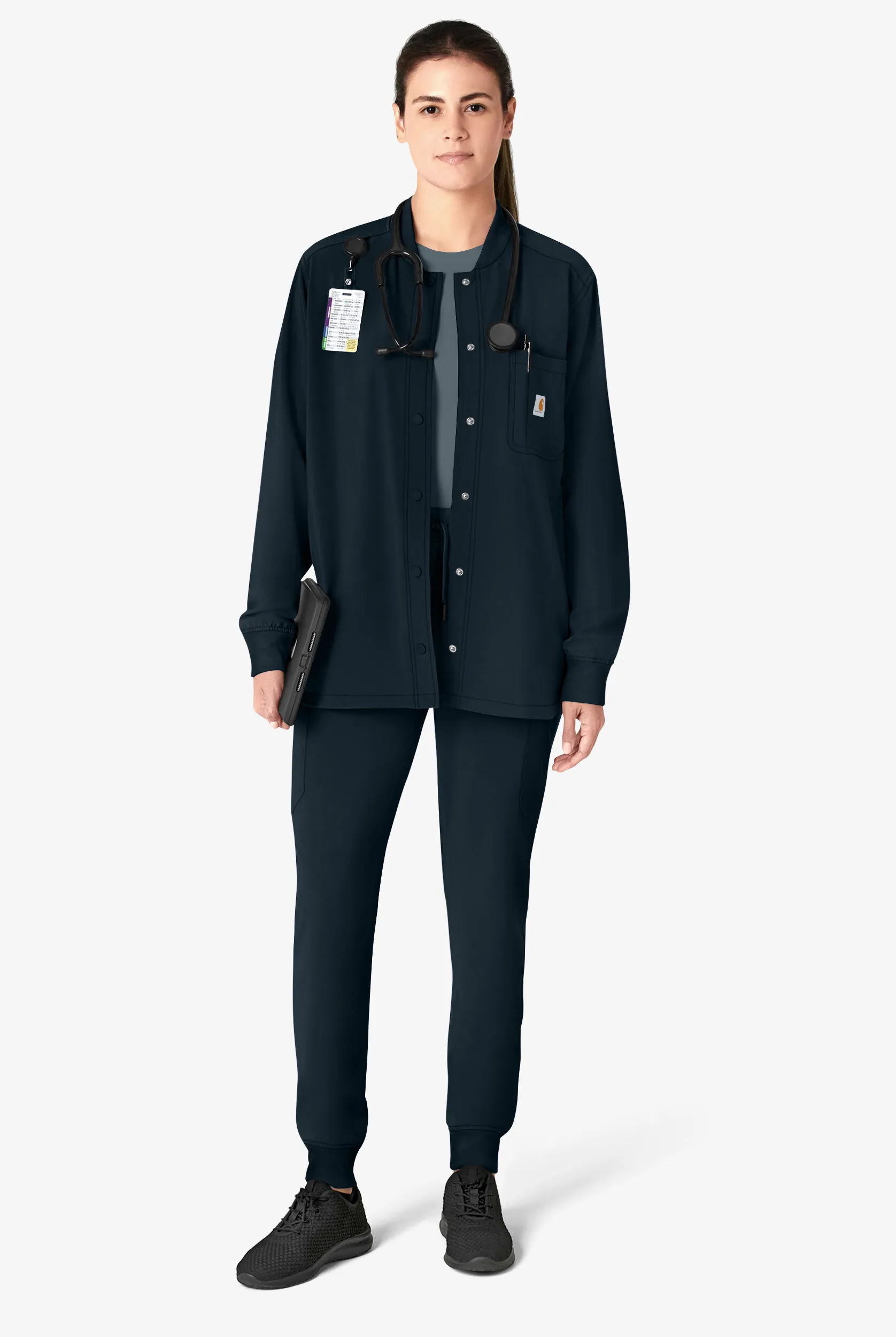 CHAQUETA M&EACUTE;DICA CARHARTT CROSSFLEX STRETCH CON 4 BOLSILLOS PARA MUJER