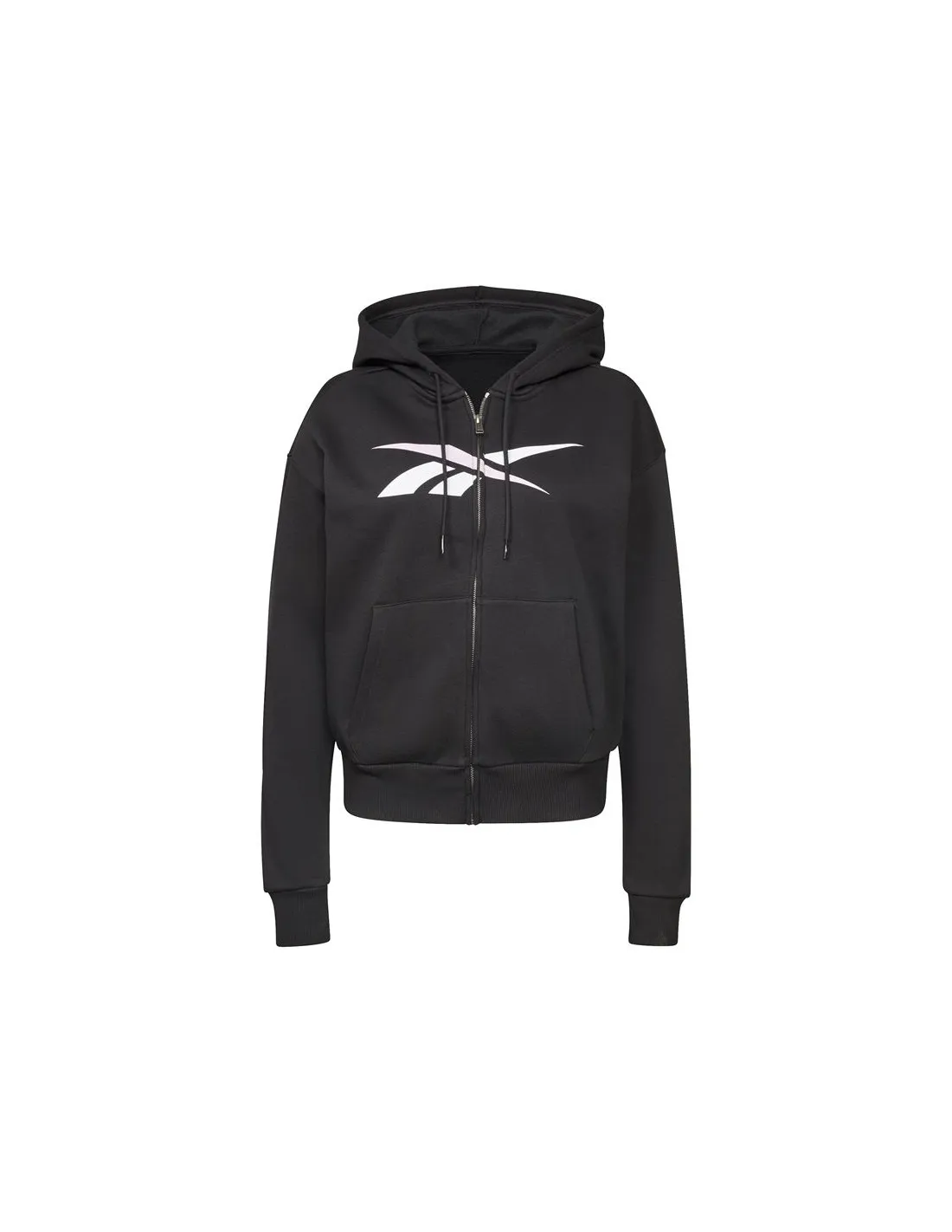 CHAQUETA REEBOK TRAINING ESSENTIALS VECTOR FULLZIP W BLACK