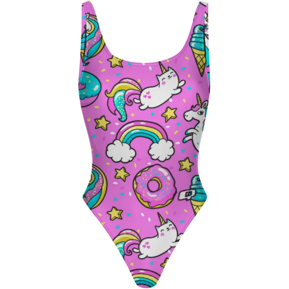 CONFETTI  HIGH HIP ONE PIECE
