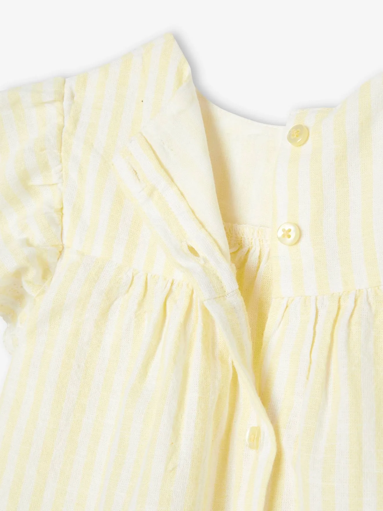 Conjunto de 3 prendas para bebé: Vestido + pantalón bombacho + cinta del pelo