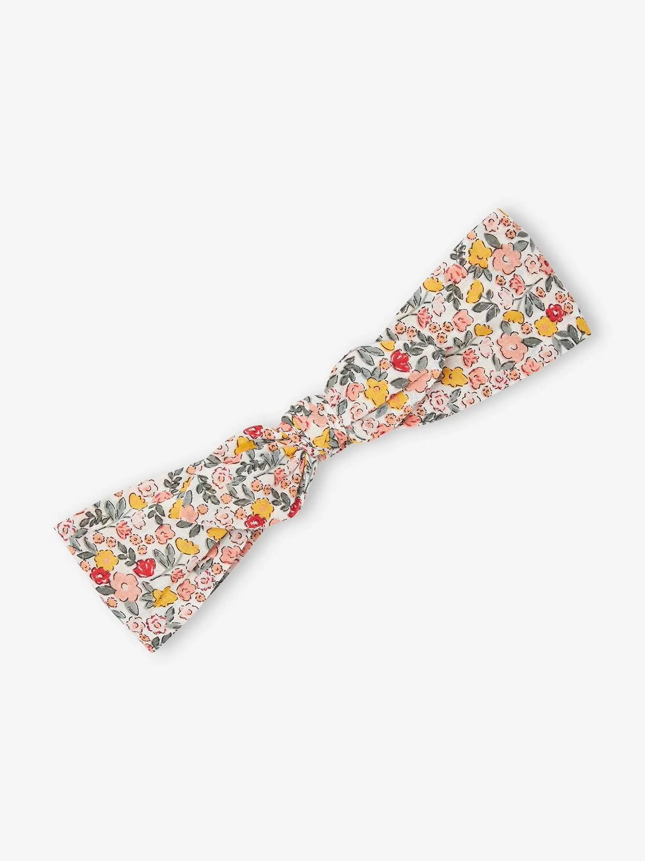 Conjunto de mono + cinta del pelo estampados para bebé niña