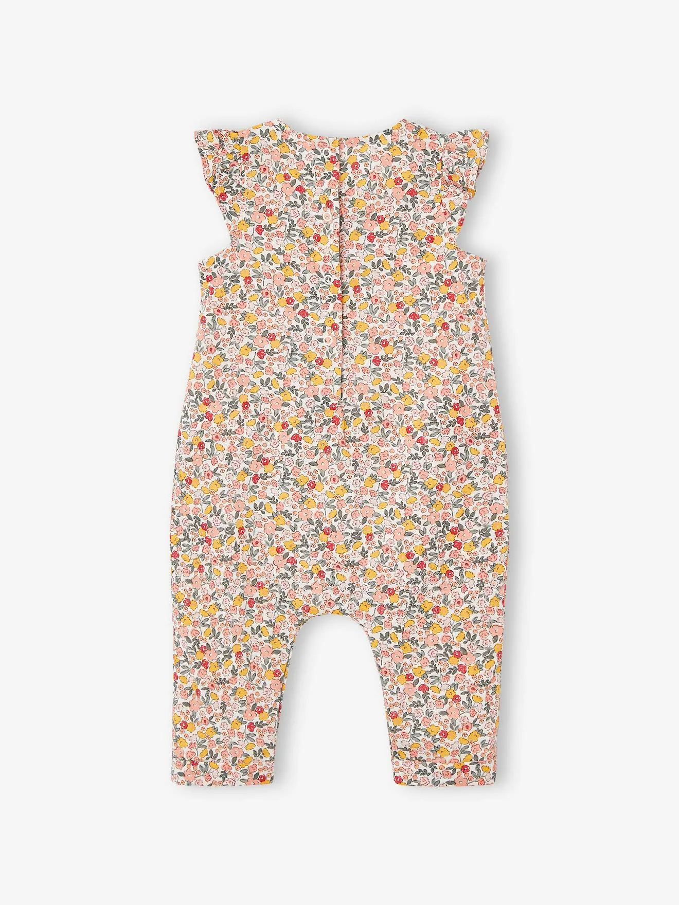 Conjunto de mono + cinta del pelo estampados para bebé niña