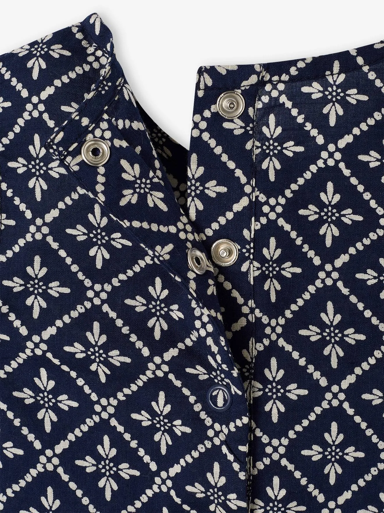 Conjunto de mono + cinta del pelo estampados para bebé niña