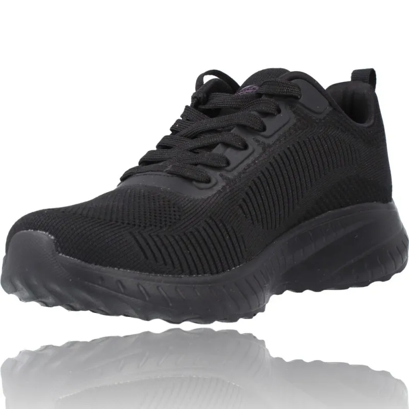 DEPORTIVAS MUJER DE SKECHERS 117209 BOBS SQUAD CHAOS  FACE OFF
