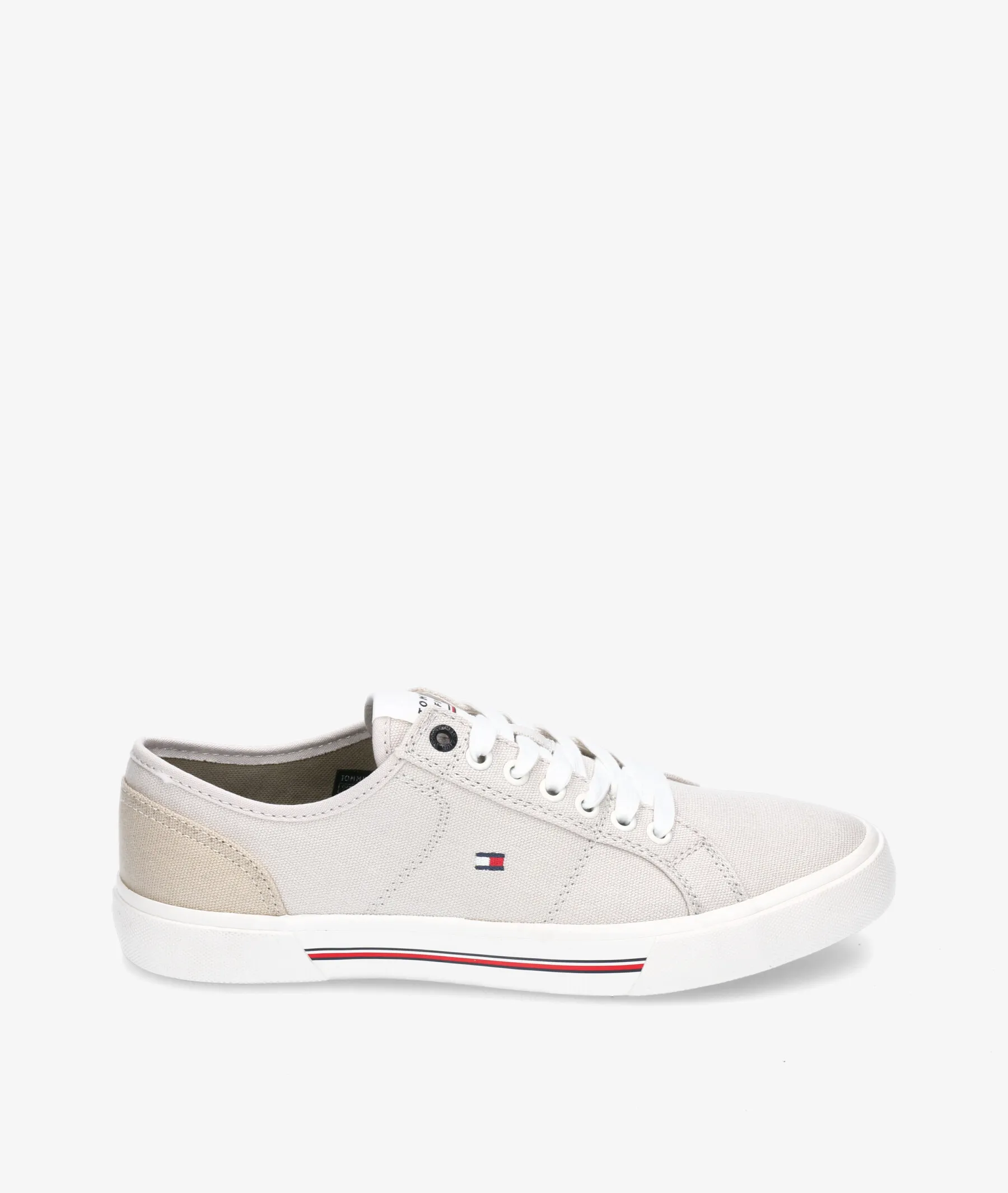 Deportivos Tommy Hilfiger  CORE CORPORATE CAVAS VULC en beige