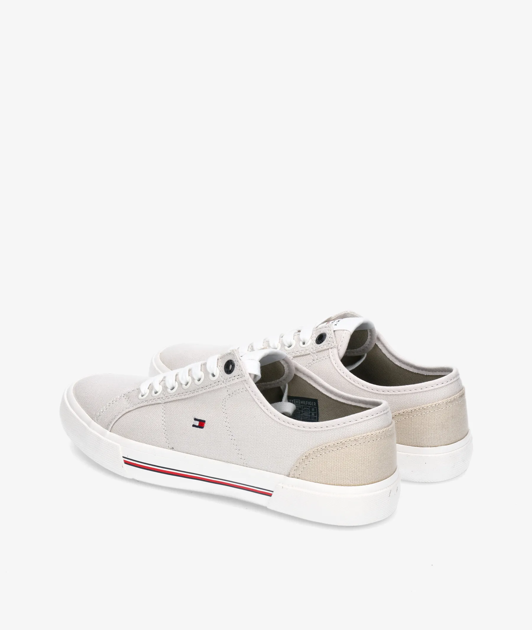 Deportivos Tommy Hilfiger  CORE CORPORATE CAVAS VULC en beige
